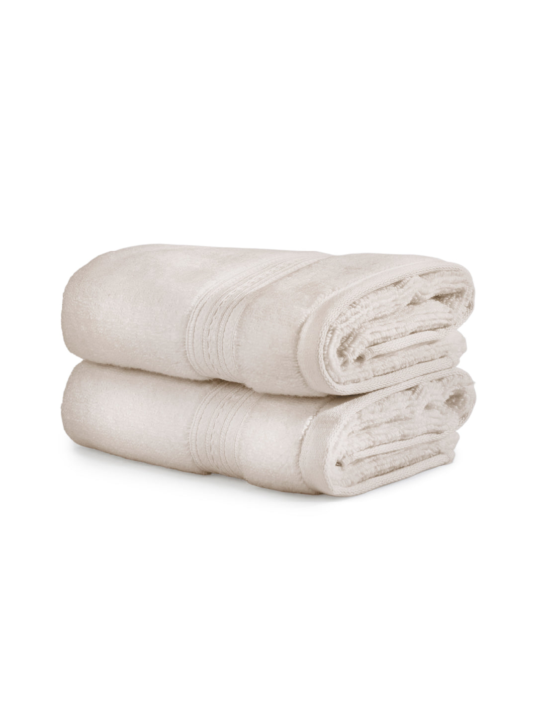 Opulent 100% Cotton Hand Towel, 550 GSM, Solid, Light Yellow