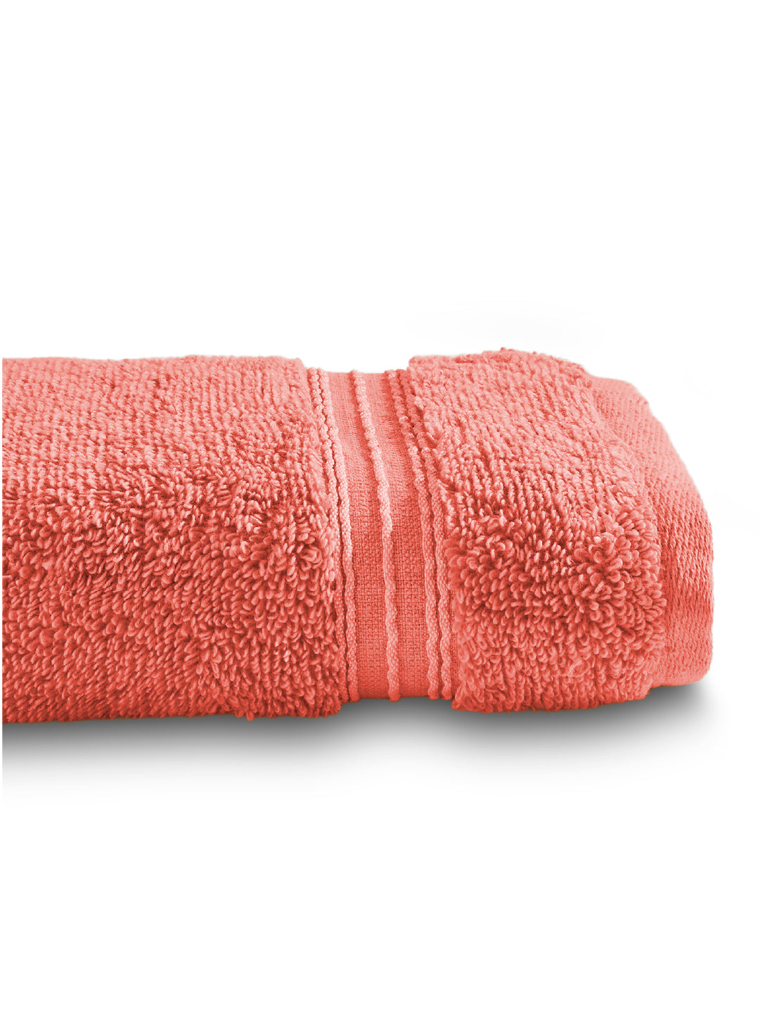 Swift Flow 100% Cotton Hand Towel, 500 GSM, Solid, Red