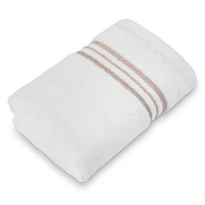 Swift Flow 100% Cotton Face Towel, 500 GSM, Solid, White