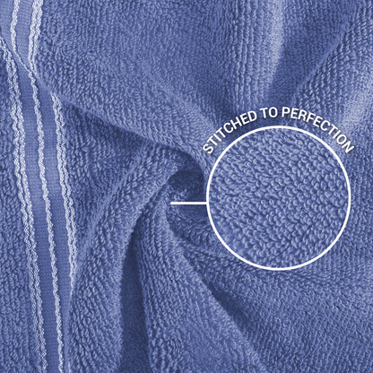 Swift Flow 100% Cotton Face Towel, 500 GSM, Solid, Blue