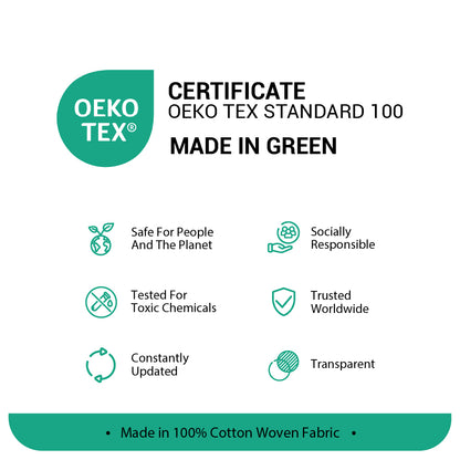 Swift Flow 100% Cotton Large Towel, 500 GSM, Solid, Light Green