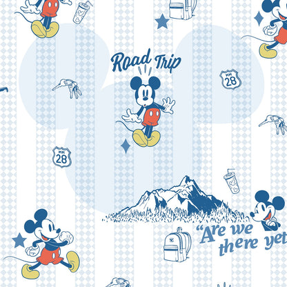 Kids 100 % Cotton Double Bedsheet, 132 TC, Character, White