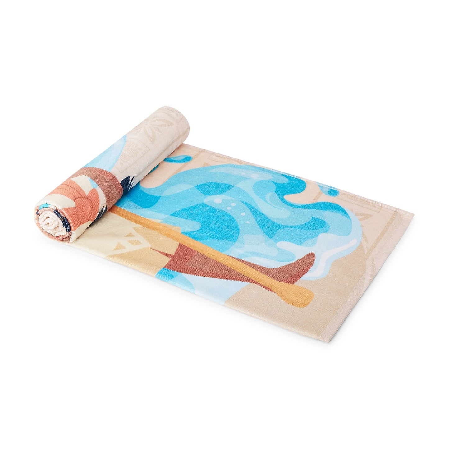 Kids 100% Cotton Bath Towel, 380 GSM, Character, Blush