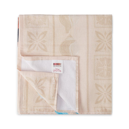 Kids 100% Cotton Bath Towel, 380 GSM, Character, Blush