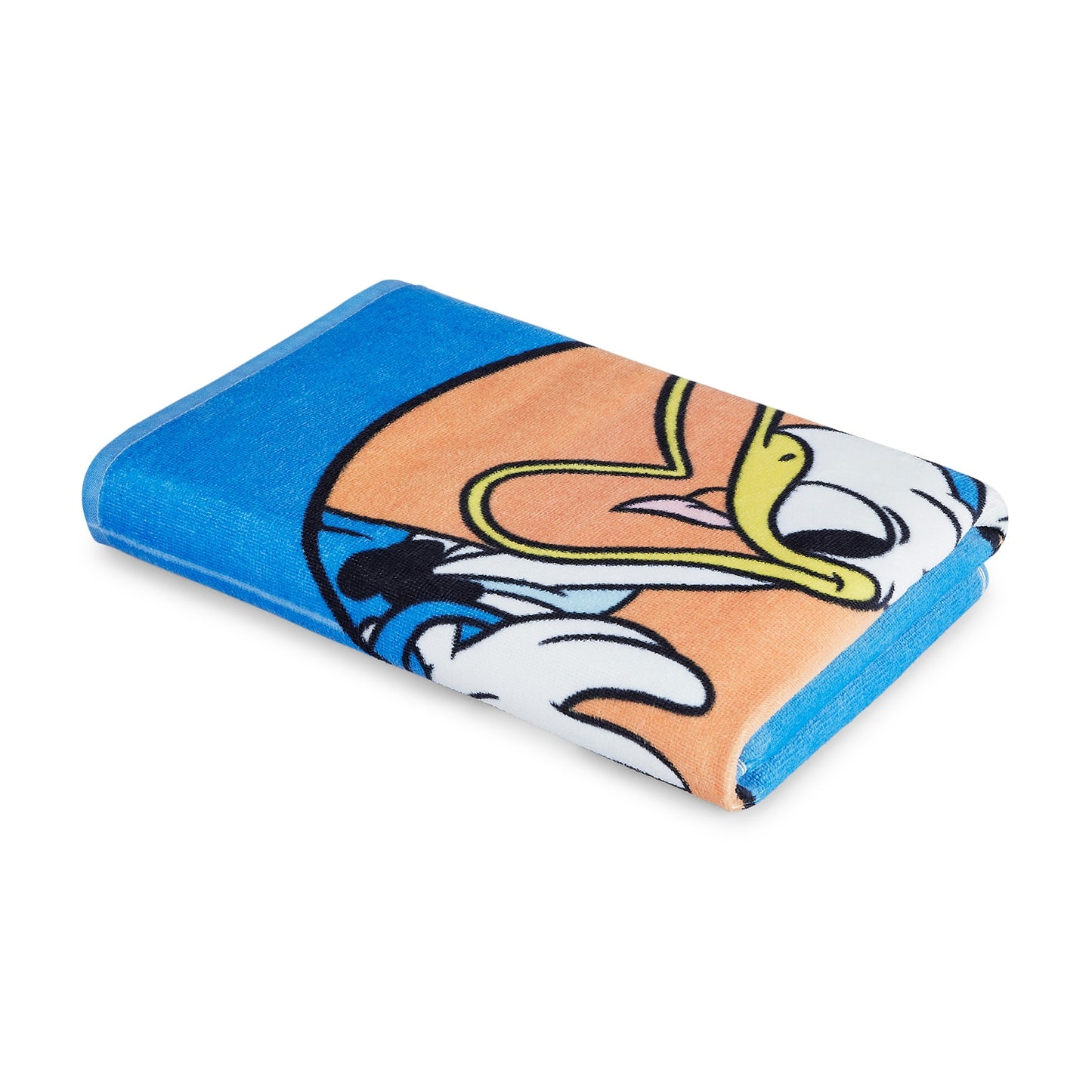 Kids 100% Cotton Bath Towel, 380 GSM, Character, Blue