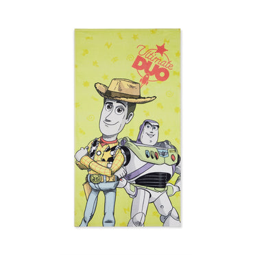 Kids 100% Cotton Bath Towel, 380 GSM, Character, Light Yellow