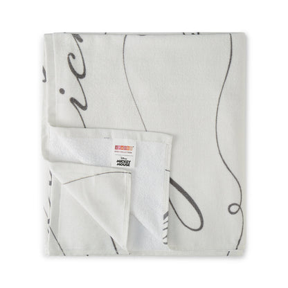 Kids 100% Cotton Bath Towel, 380 GSM, Character, Cream