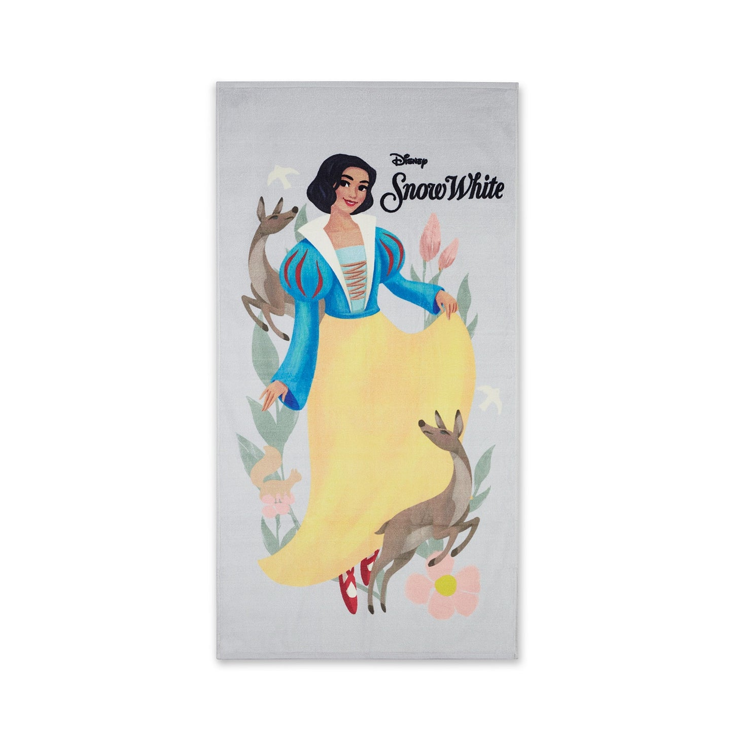 Kids 100% Cotton Bath Towel, 380 GSM, Character, Grey