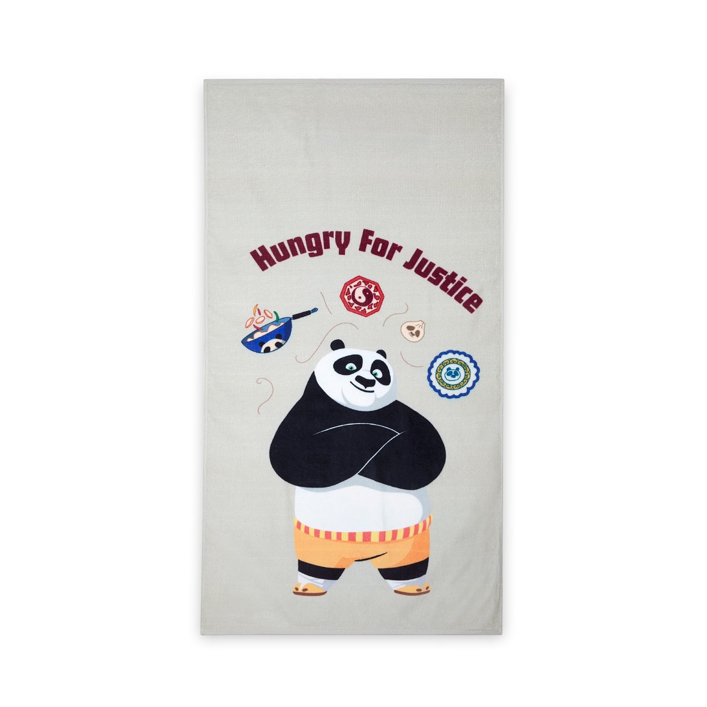 Kids 100% Cotton Bath Towel, 380 GSM, Character, Brown