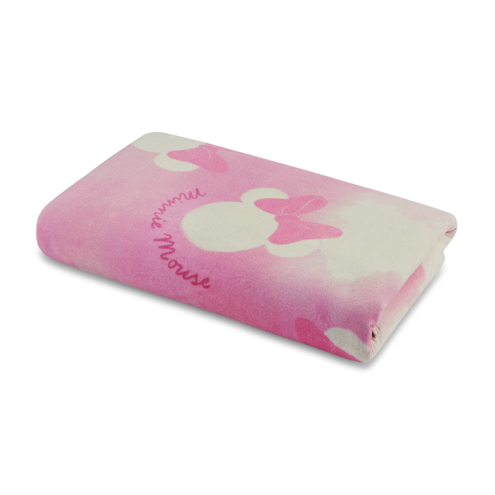 Teenz 100% Cotton Bath Towel, 450 GSM, Character, Pink