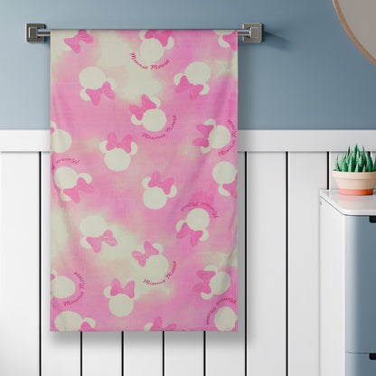 Teenz 100% Cotton Bath Towel, 450 GSM, Character, Pink