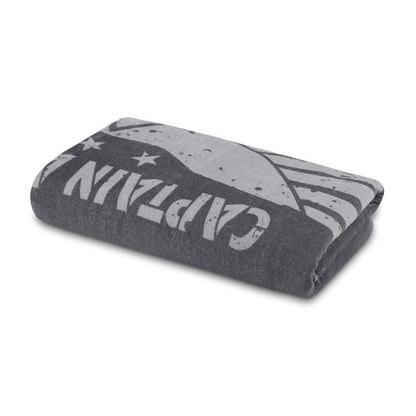 Teenz 100% Cotton Bath Towel, 450 GSM, Character, Dark Grey