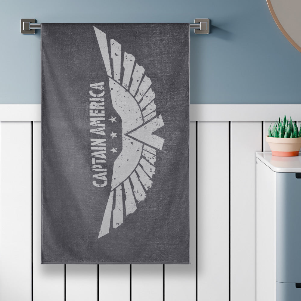 Teenz 100% Cotton Bath Towel, 450 GSM, Character, Dark Grey