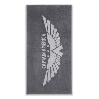 Teenz 100% Cotton Bath Towel, 450 GSM, Character, Dark Grey