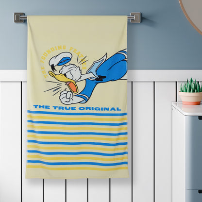 Teenz 100% Cotton Bath Towel, 450 GSM, Character, Light Yellow