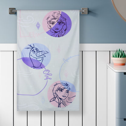 Teenz 100% Cotton Bath Towel, 450 GSM, Character, Cream