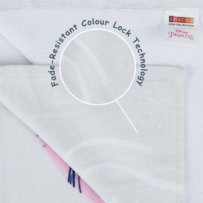 Teenz 100% Cotton Bath Towel, 450 GSM, Character, Cream