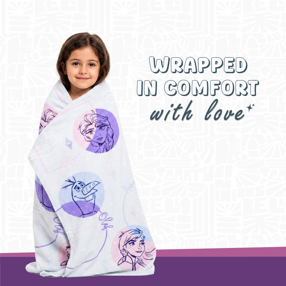 Teenz 100% Cotton Bath Towel, 450 GSM, Character, Cream