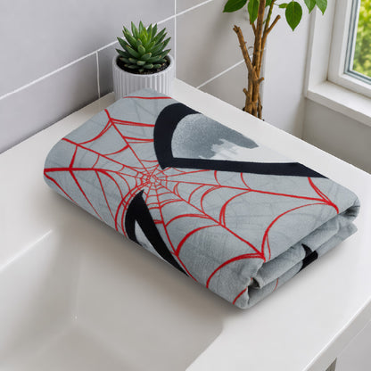 Teenz 100% Cotton Bath Towel, 450 GSM, Character, Grey