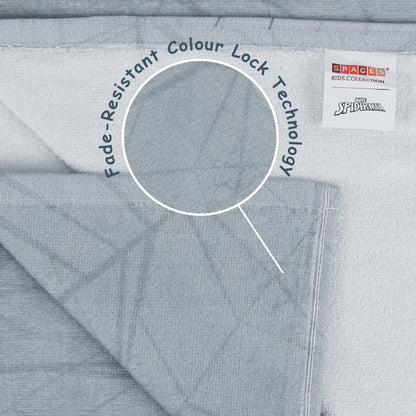 Teenz 100% Cotton Bath Towel, 450 GSM, Character, Grey