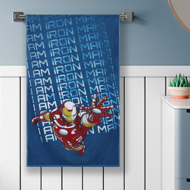 Teenz 100% Cotton Bath Towel, 450 GSM, Character, Blue