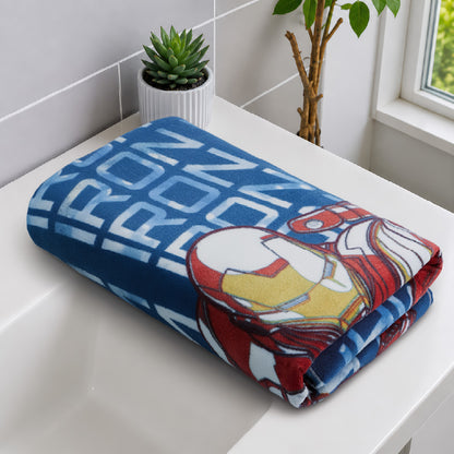 Teenz 100% Cotton Bath Towel, 450 GSM, Character, Blue