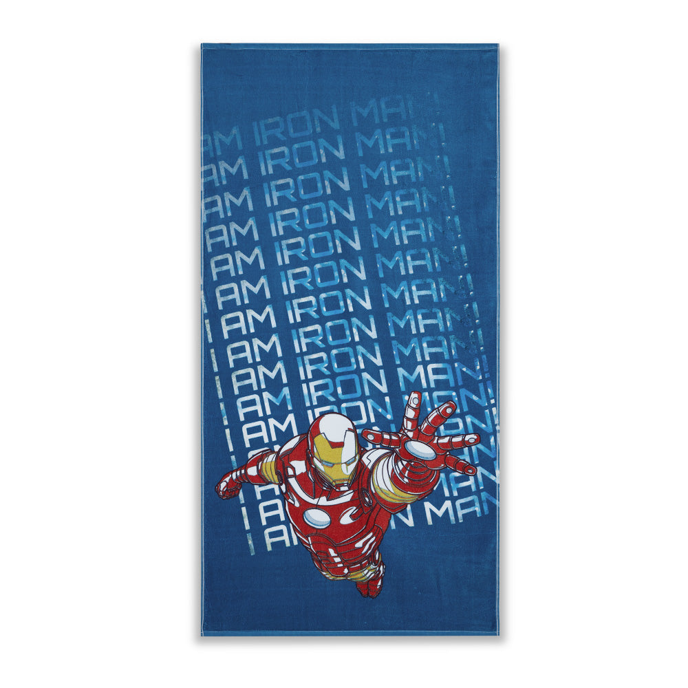 Teenz 100% Cotton Bath Towel, 450 GSM, Character, Blue