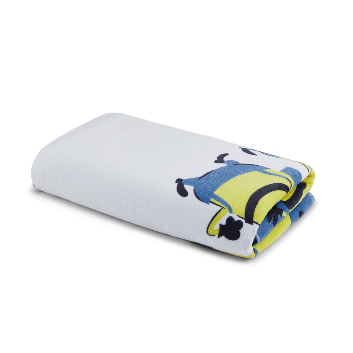Teenz 100% Cotton Bath Towel, 450 GSM, Character, Blue