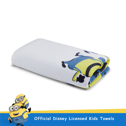 Teenz 100% Cotton Bath Towel, 450 GSM, Character, Blue