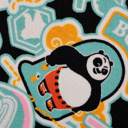 Kids Nylon Area Rugs, 1070 GSM, Character, Dark Blue