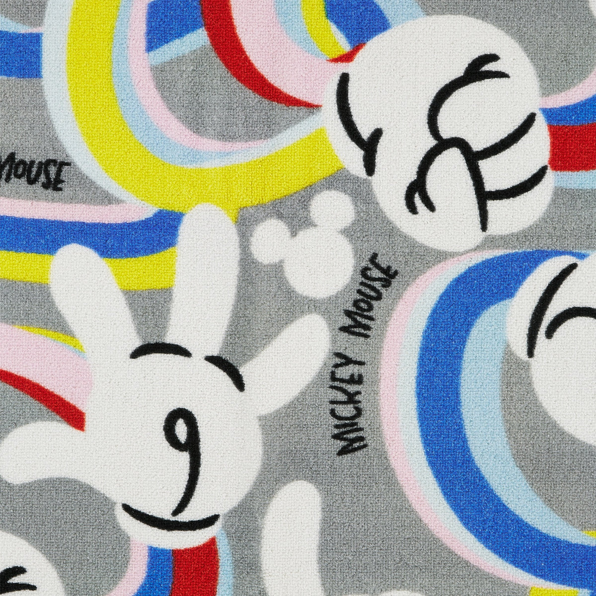 Kids Nylon Area Rugs, 1070 GSM, Character, Grey