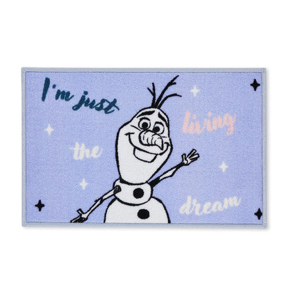 Kids Nylon Small Foot Mat, 1070 GSM, Character, Light Violet