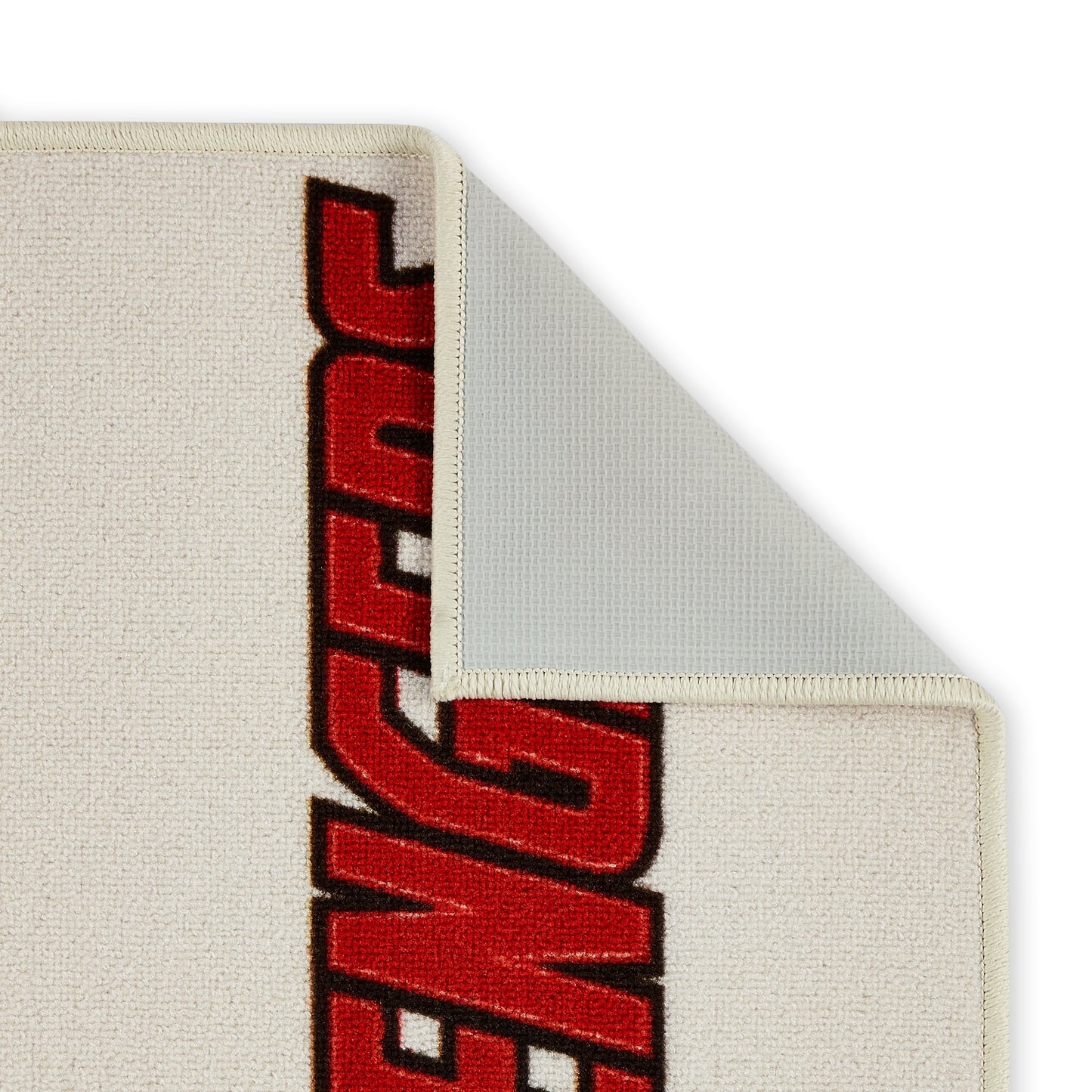 Kids Nylon Small Foot Mat, 1070 GSM, Character, Cream