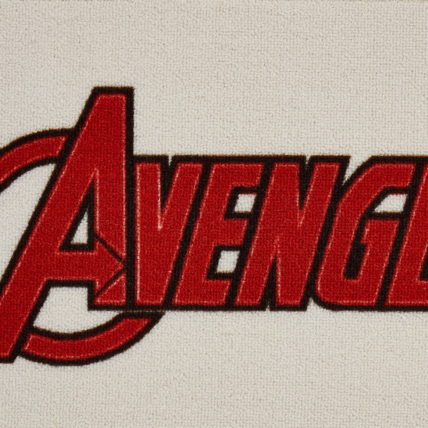 Kids Nylon Small Foot Mat, 1070 GSM, Character, Cream