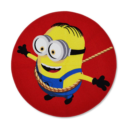 Kids Nylon Area Rugs, 1070 GSM, Character, Red