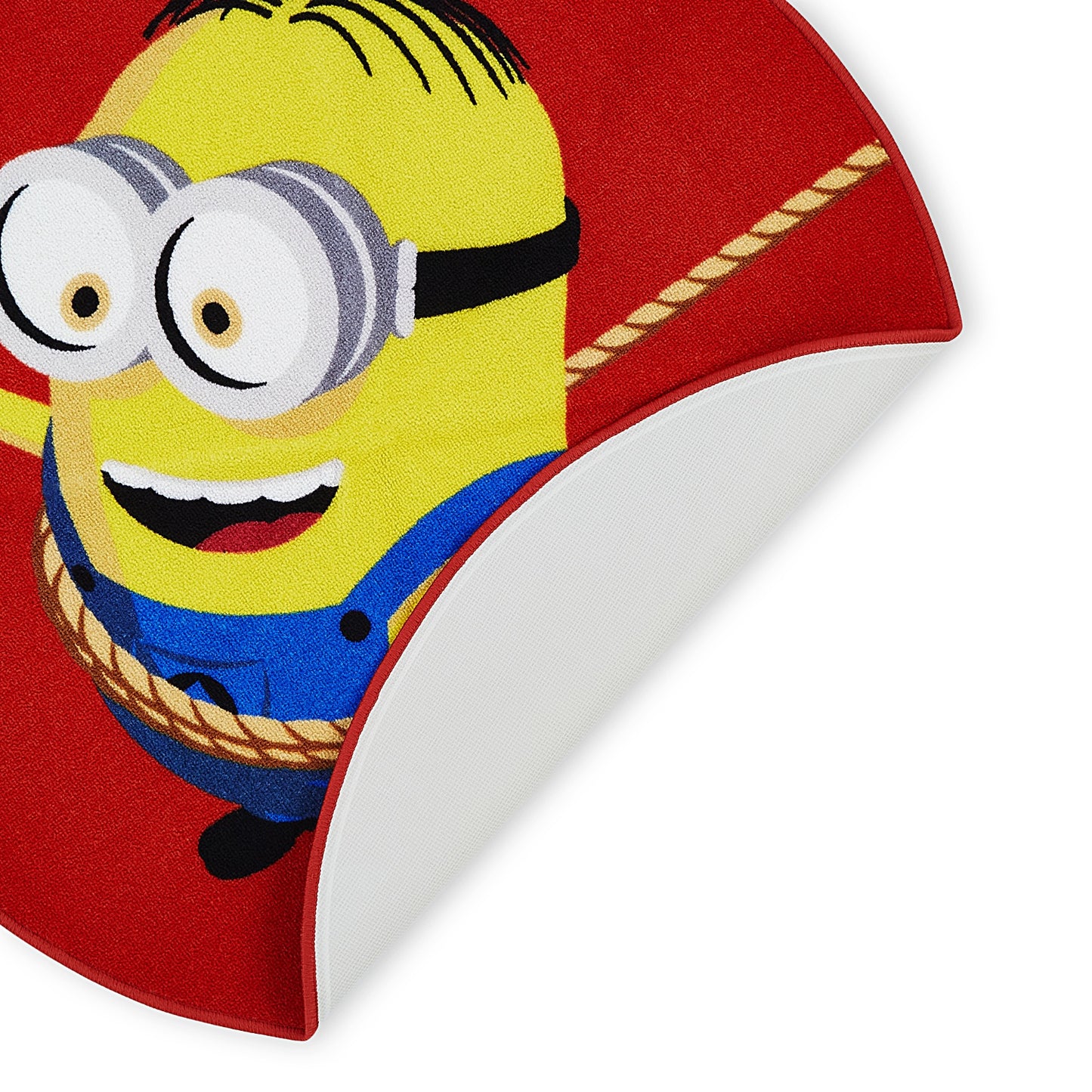 Kids Nylon Area Rugs, 1070 GSM, Character, Red