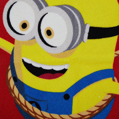 Kids Nylon Area Rugs, 1070 GSM, Character, Red