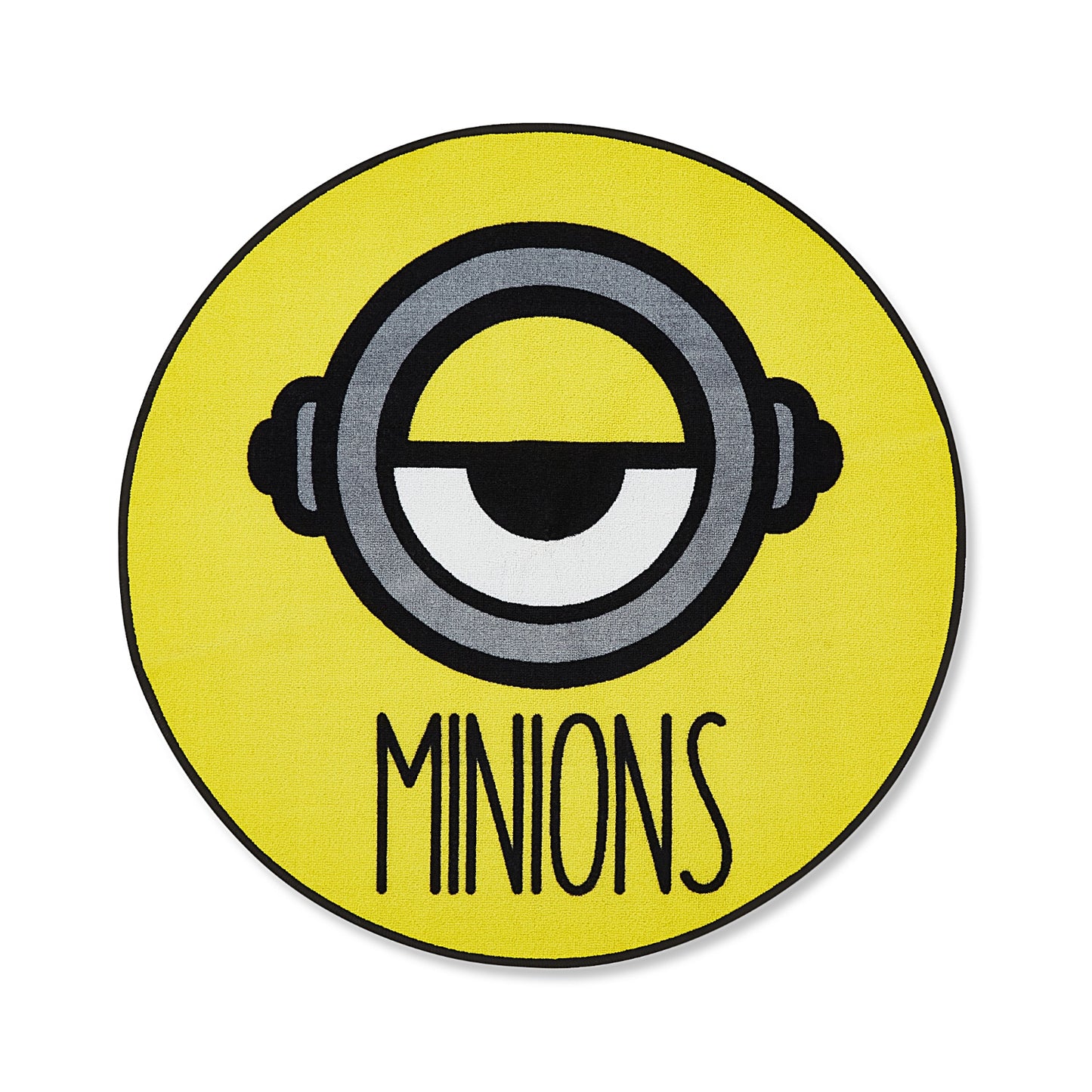 Kids Nylon Area Rugs, 1070 GSM, Character, Yellow