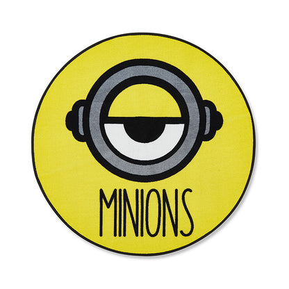 Kids Nylon Area Rugs, 1070 GSM, Character, Yellow