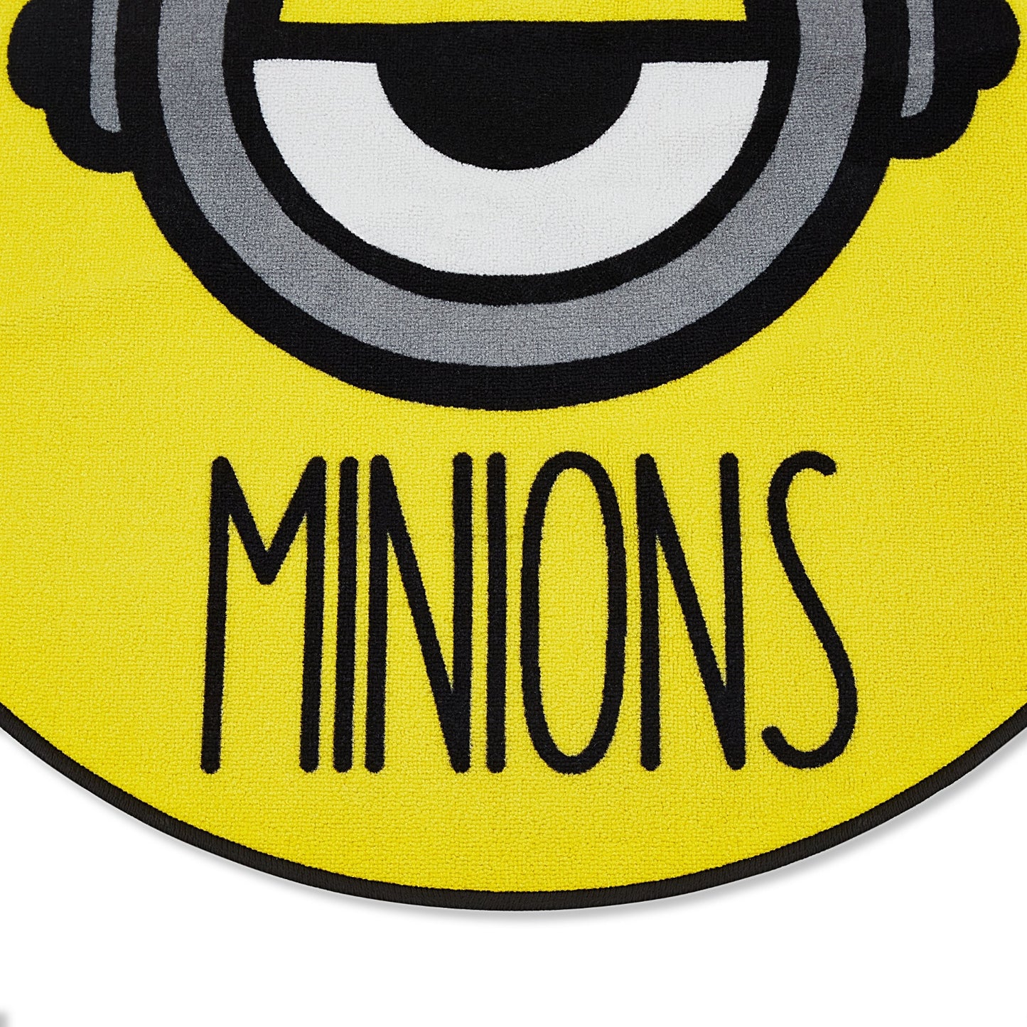 Kids Nylon Area Rugs, 1070 GSM, Character, Yellow