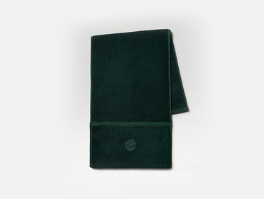 Wimbledon 2025 Jacquard Green 100% Cotton Hand Towel