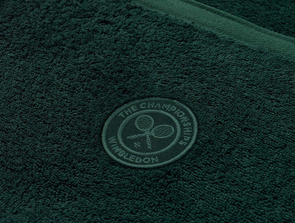 Wimbledon 2025 Jacquard Green 100% Cotton Hand Towel