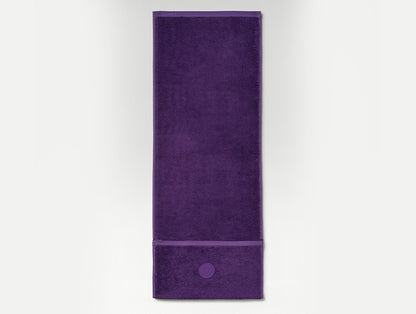 Wimbledon 2025 Jacquard Purple 100% Cotton Hand Towel
