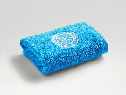 Wimbledon 2025 Jacquard Sky Blue Face Towel