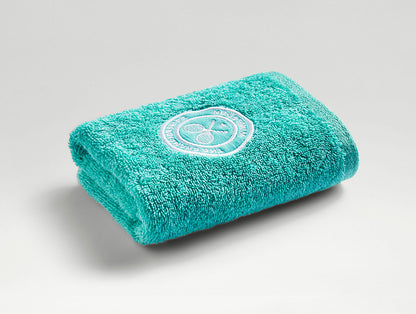 Wimbledon 2025 Jacquard Aqua Face Towel