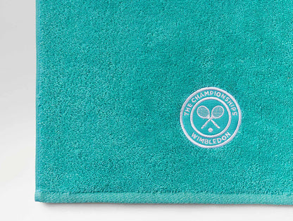 Wimbledon 2025 Jacquard Aqua Face Towel