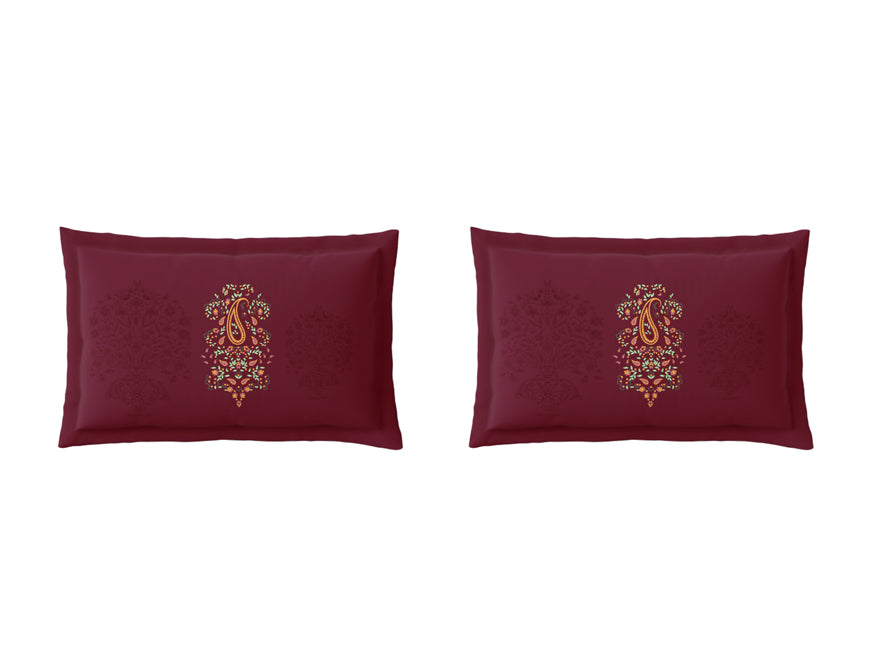 Rangana Multi 100% Cotton Large Bedsheet, 210 TC, Floral, Beige