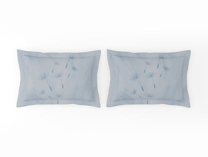 Organic Cotton Large Bedsheet, 180 TC, Floral, Light Taupe