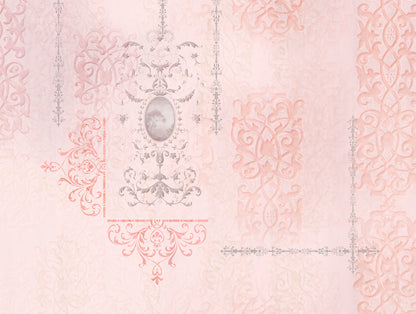 Organic Cotton Double Quilt, 180 TC, Oranate, Light Blush