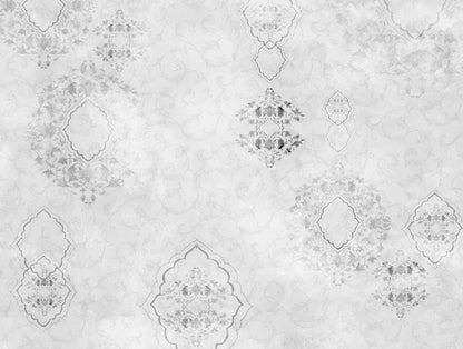 Organic Cotton Double Quilt, 180 TC, Oranate, Light Grey